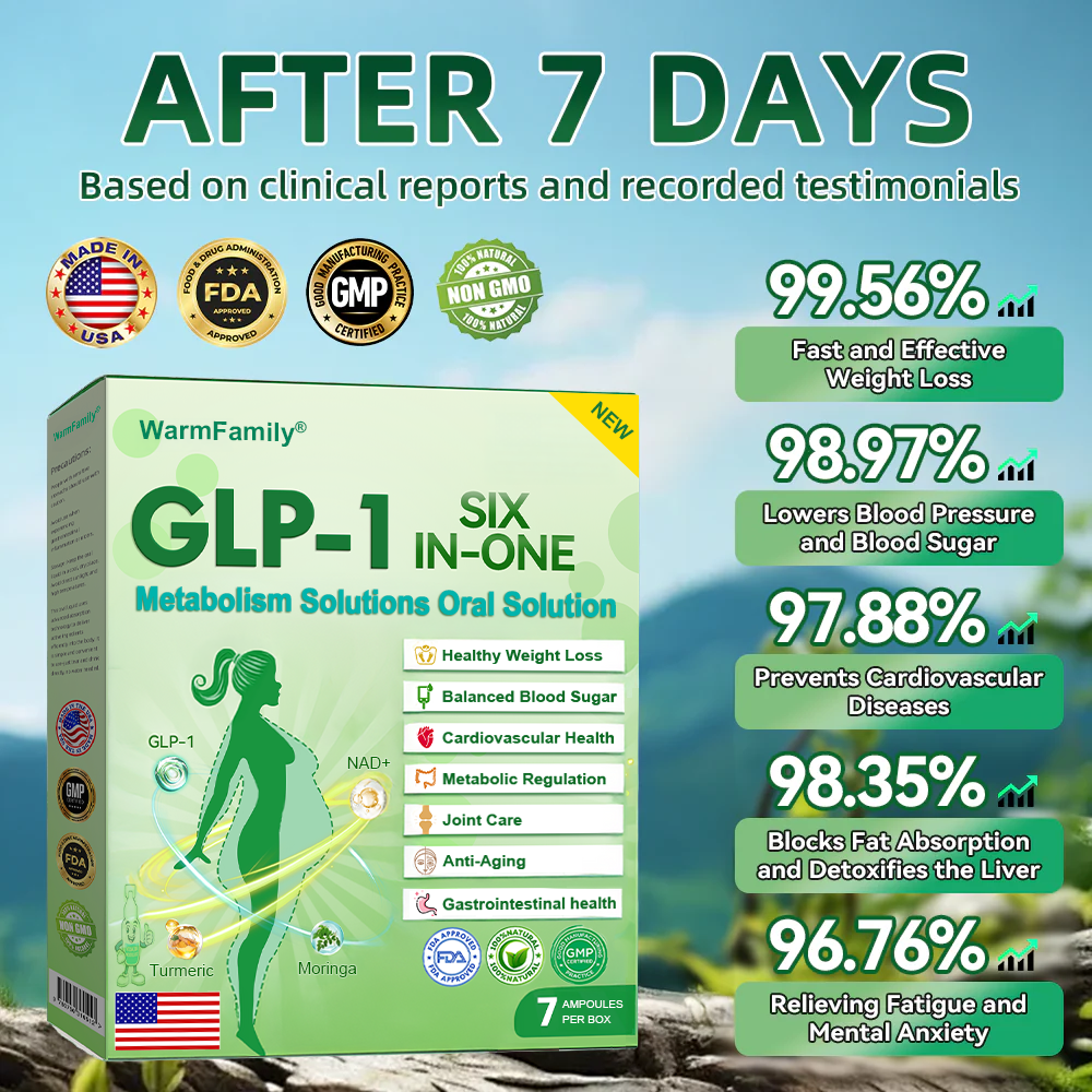 No Intense Workouts Required—WarmFamily®🇺🇸𝐺𝐿𝑃-𝟏  Lose Weight Fast with Less Effort. ⚡ Increase Metabolism