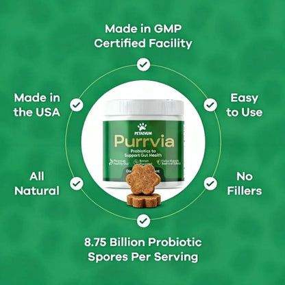 Purrvia Probiotic / Longevity Support