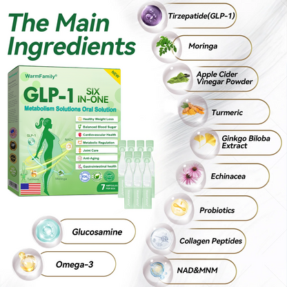 No Intense Workouts Required—WarmFamily®🇺🇸𝐺𝐿𝑃-𝟏  Lose Weight Fast with Less Effort. ⚡ Increase Metabolism