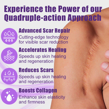 【Limited time discount sale🔥】 Advanced Scar Gel-🏆 Specialized for keloid management🏆